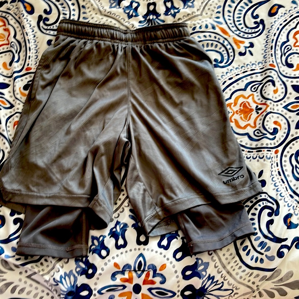 Boys Lined Umbro Shorts